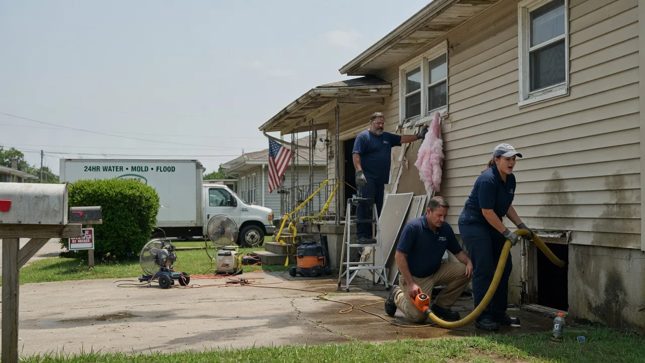 Water Damage Repair in South Hill, VA near me